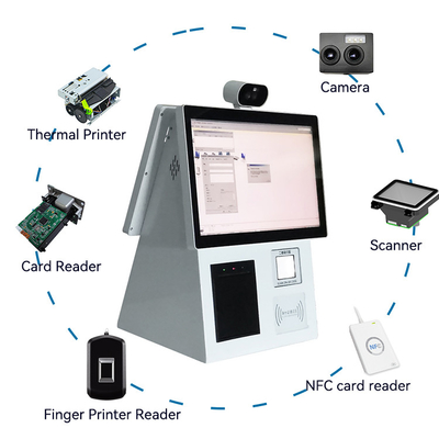 Android/windows 15.6 +15.6 Dual-screen Touch POS All-in-one Machine, Touch Screens,point of Sale Cash Register