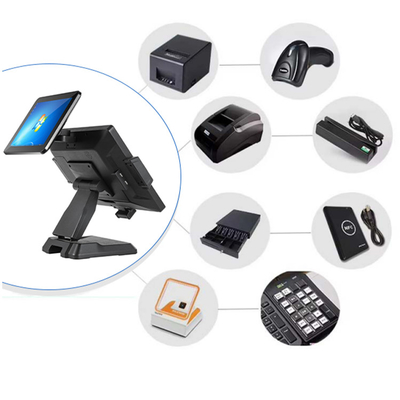 Android/windows 15 " +9.7 Dual-screen Touch POS All-in-one Machine Touch Screens Point of Sale Cash Register