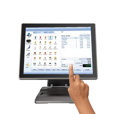 LX1503 New Digital Touch Screen Supermarket Billing Machine All in One Cash Register Pos System for Retail Store