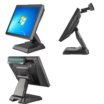 LX1503 New Digital Touch Screen Supermarket Billing Machine All in One Cash Register Pos System for Retail Store
