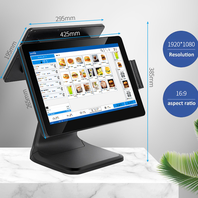 15.6 Touch Screen All in One Pos System All in One Point of Sale System Cash Terminal for Hair Salons