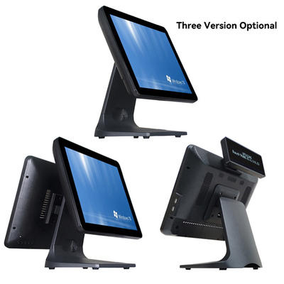 All in One Supermarket Pos Systems Dual Screen 15.6 Windows Pos Machines Pointing Information System