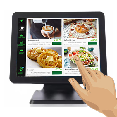 LX1502 Electronic Cash Register Lcd Touch Screen Display Register Pos Thermal Pos Receipt Point of Sale Systems