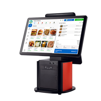15.6 inch Touch Screen Self-service Enquiry Service Kiosk Store/restaurant Self Payment Order Payout POS Machine