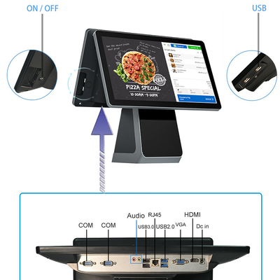 POS Cashier Machine POS System Solution With Receipt Printer for Online Store