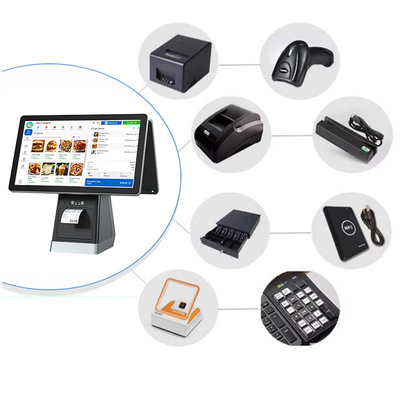 POS Cashier Machine POS System Solution With Receipt Printer for Online Store