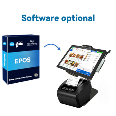 Portable Android lottery POS system handheld Contactless Mobile payment POS terminal with built in printer