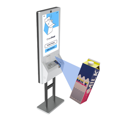 2024 New Hotel Automatic Ordering Payment Terminal Kiosk Touch Screen Floor Stand for Retail Shop with SDK Function