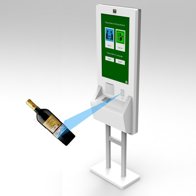 2024 New Hotel Automatic Ordering Payment Terminal Kiosk Touch Screen Floor Stand for Retail Shop with SDK Function