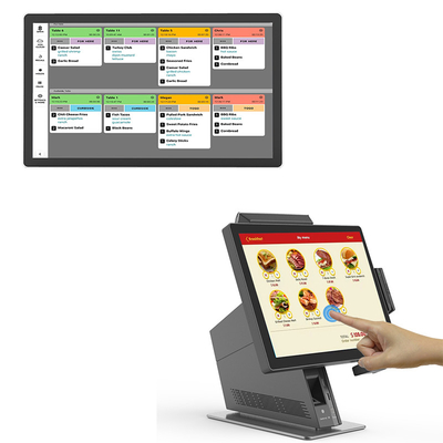 27 Inch Kitchen Display System Hardware KDS With Touch Screen Pos System Device Wholesale