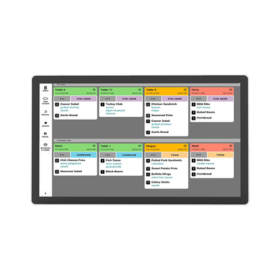 Restaurant Digital Menu Ordering Ticketing Token Kiosk Solution Electronic Queuing Machine Queue Ticket Number Display System