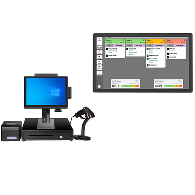 Restaurant Digital Menu Ordering Ticketing Token Kiosk Solution Electronic Queuing Machine Queue Ticket Number Display System